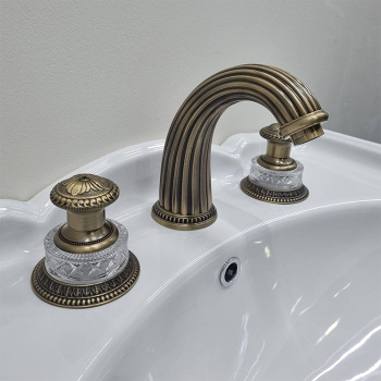 Смеситель для раковины Devon&Devon Excelsior Swan EXC-SW101OTS латунь