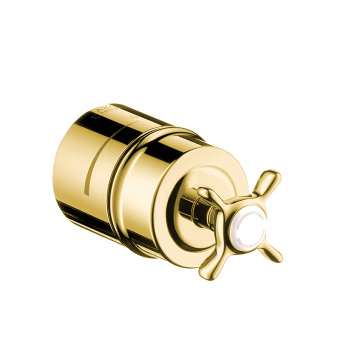 Axor Montreux Fixfit Stop шланговое подсоединение, &frac12;, цвет: полированное золото 16882990