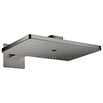 Axor ShowerSolutions Верхний душ 46х30см., с настенным держателем, цвет: полированный черный хром 35