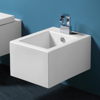 Биде подвесное Simas Frozen FZ19bi*1 белый, без крепежа f85