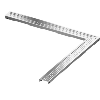 Решетка угловая Tece Tecedrainline 90 610910 сталь