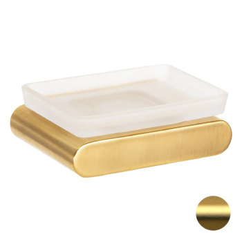 Мыльница Remer Lounge золото брашированное (BG) LN10BG