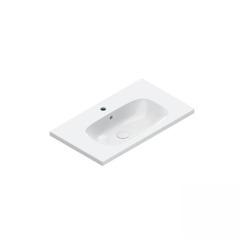 Раковина 80×46 Catalano Alvea с 1 отверстием Bianco lucido 0620811001