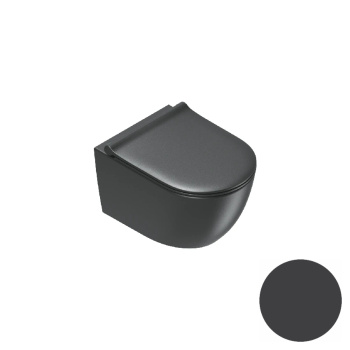 Унитаз подвесной 50×35 Catalano Sfera Nero satinato 0511500022
