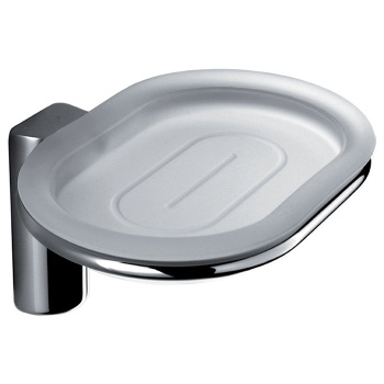 Мыльница подвесная Colombo Luna хром/матовое стекло B0101.CR-VAN