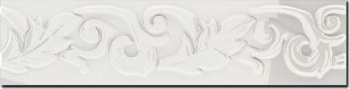 Керамический бордюр LaDiva Listello Ancona Panna 7.5x30 Luc