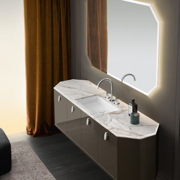 Зеркало Vitage Milldue Edition Dandy CRYSTAL 1620х884х30, со светодиодной подсветкой, 7503.LED