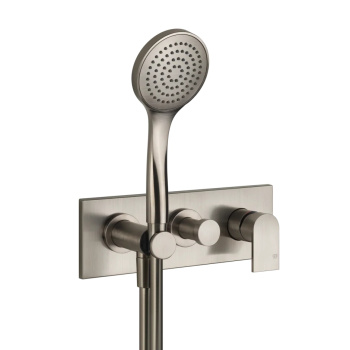 Смеситель для душа Gessi Emporio Via manzoni 44900.149 Finox Brushed Nickel