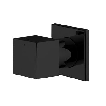 Переключатель поток Fima Carlo Frattini Zeta на 2 источника, чёрный матовый F3963N2NS