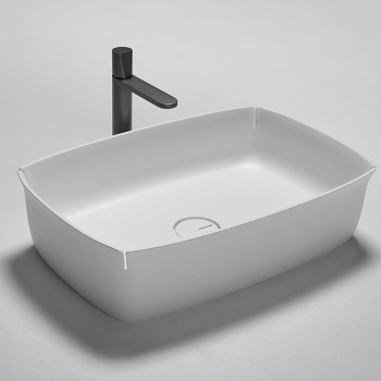 Раковина Antonio Lupi Bloom 40х60.2, без отв., белый А0002423594