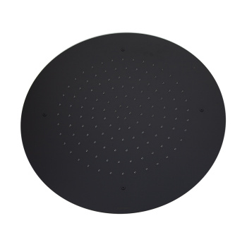 Лейка верхнего душа Ramonsoler круглая abs чёрный RP300NM