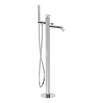 Смеситель для ванны Remer Chrono  напольный хром CH08