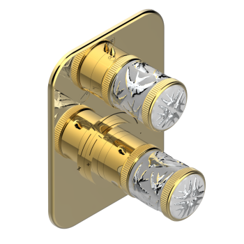 Смеситель для душа THG Hirondelles Platinum Stamped A4K-F01-5500BE polished gold