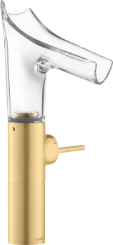 Смеситель для раковины Axor Starck V 12114250 золото