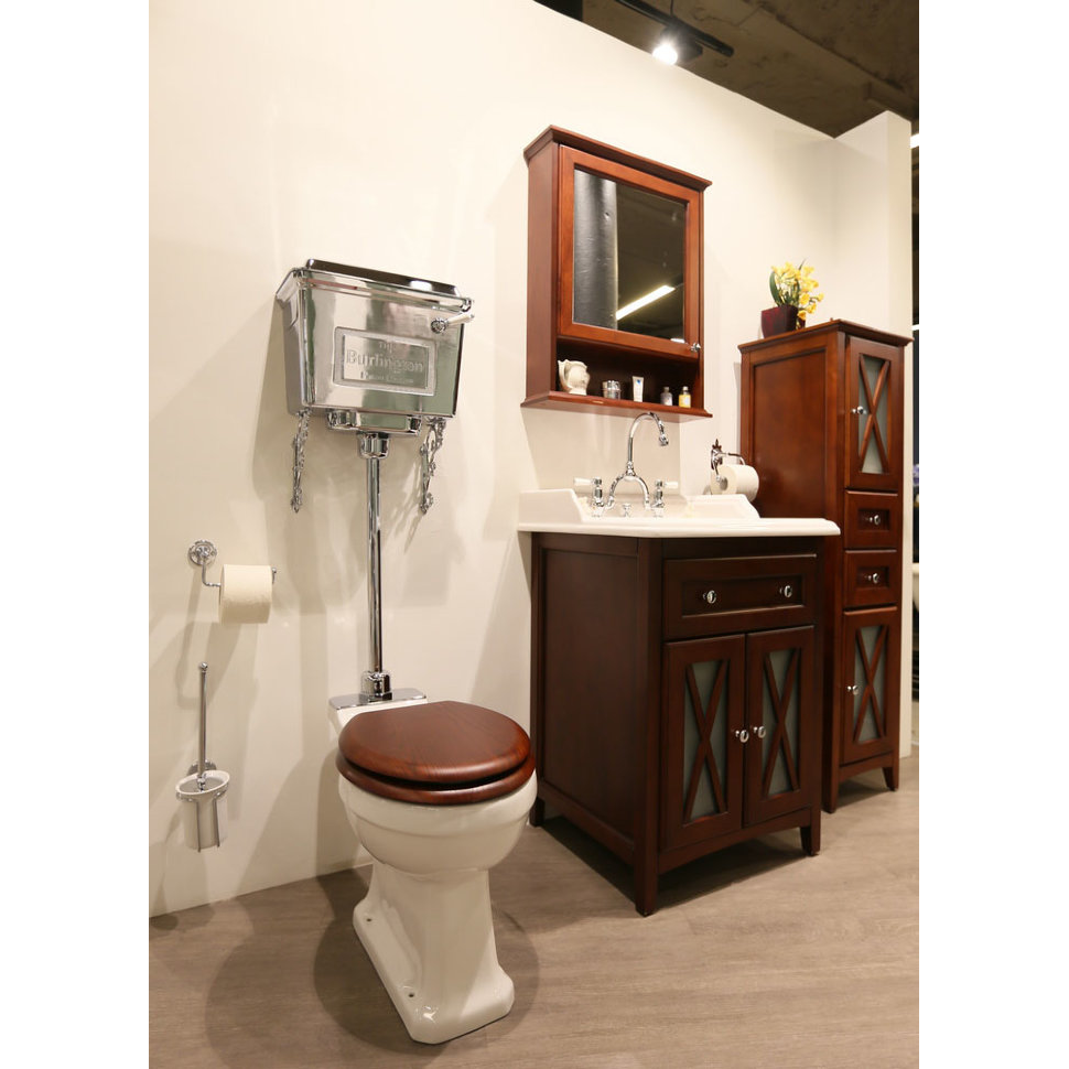 Сиденье для унитаза Burlington S42 красный