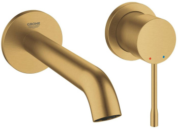 Cмеситель для раковины Grohe Essence 19408GN1 золото
