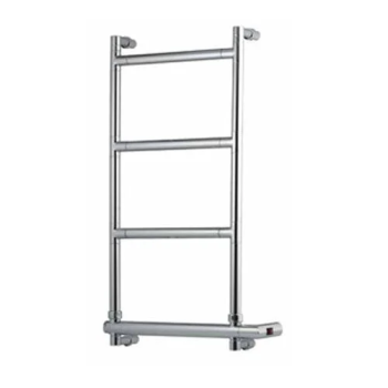 Полотенцесушитель электрический Margaroli Sereno 5824705CRNB 87x50 правый хром