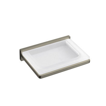 Мыльница подвесная Colombo Look PVD нержавеющая сталь/матовое стекло B1601.HPS1-VAN