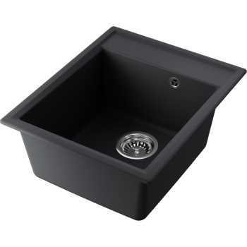 Мойка кухонная Omoikiri Daisen 42-BL черная 4993606