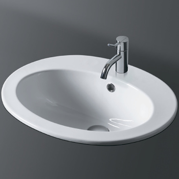 Раковина встраиваемая Simas Lavabi S 52 bia 53.5 см белый