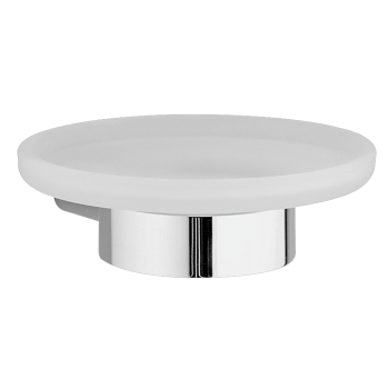 Мыльница подвесная Cisal System матовое стекло/хром SY09060021 Акция