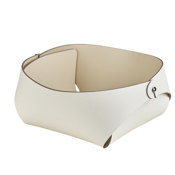 Корзинка ADJ Flora 15x15xH7, белый/панна котта 0041.10/16