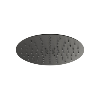 Верхний душ Plumberia Selection d.250 из нерж.стали,встроенный клапан безопасности, поворот.крепление, антикальций, 2, графит, SAT3174GR