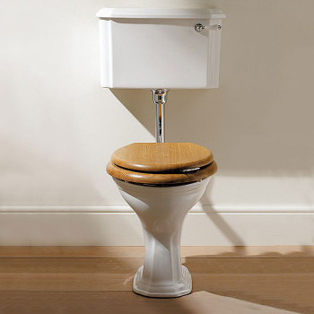 Патрубок для низкого бачка Devon&Devon Etoile/oxford хром IB1042CP