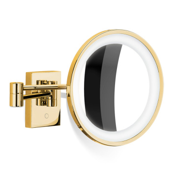 Зеркало косметическое Decor Walther  BS 40 LED 5x Золото 24 карата 124020