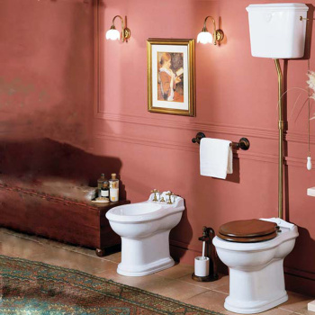 Механизм слива Kerasan 754593 бронза