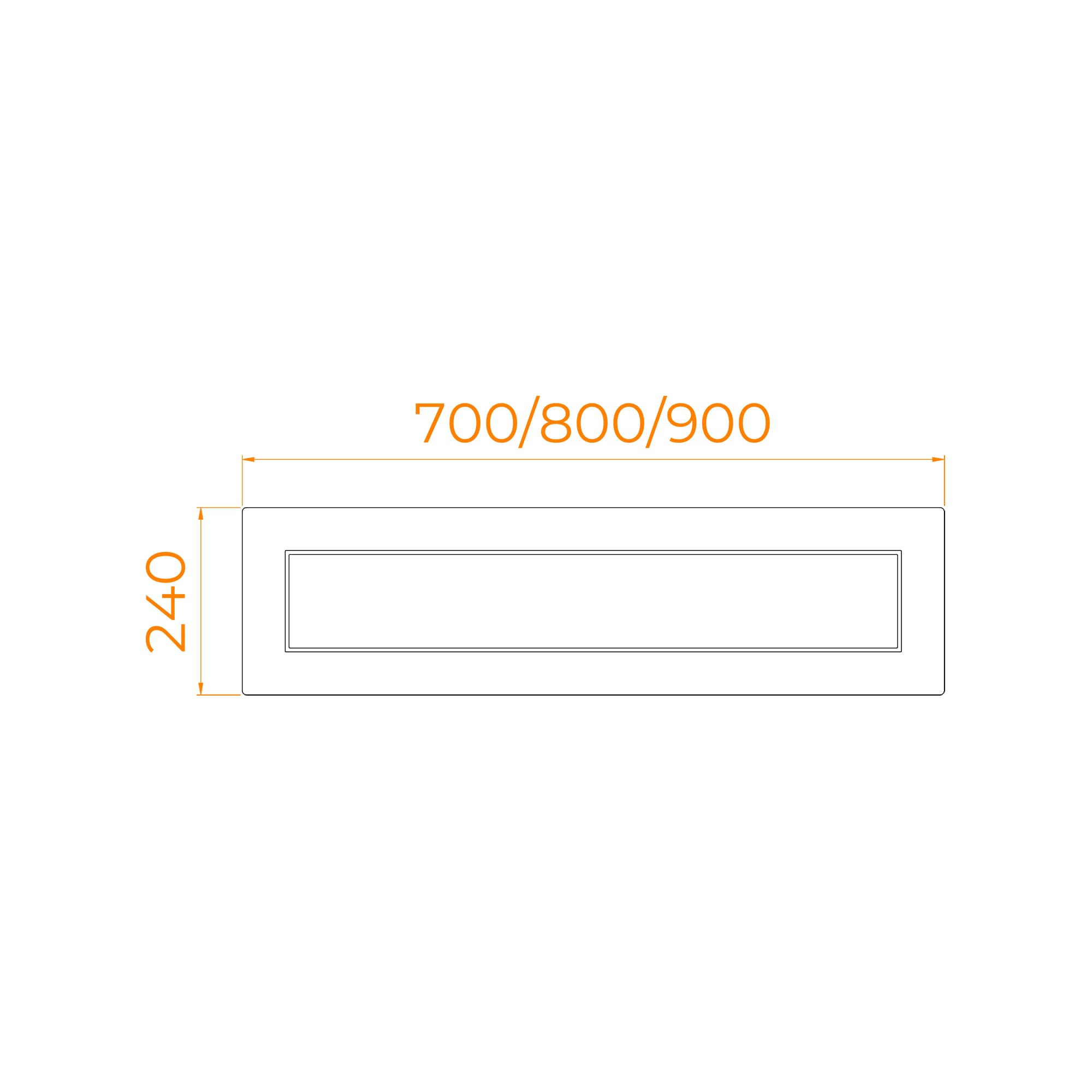 Экран для душевого поддона RGW NB/CL-S боковой 16230912-80