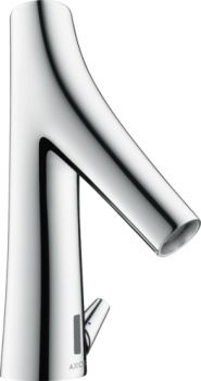 Электронный смеситель для раковины Axor Starck Organic 12171000 с регулировкой температуры, хром