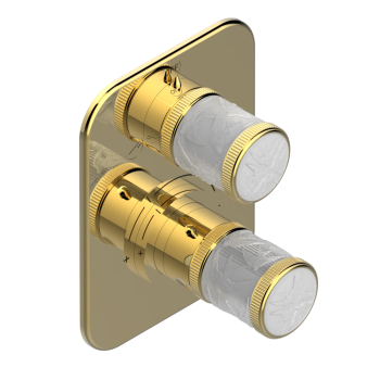 Смеситель для душа THG Hirondelles A4J-F01-5500BE polished gold