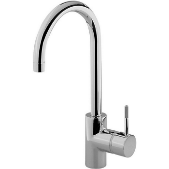 Смесители для кухни Cisal Kitchen однорычажный, на 1 отверстие для кухни,с поворотным изливом 172 мм, хром LS00053021