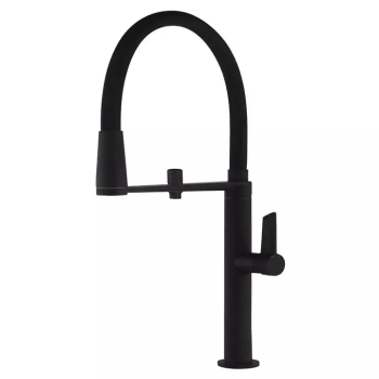 Смеситель для кухни Ramonsoler Kitchen с подключением фильтра питьевой воды с магнитным держ 898801мсnm черный 898801MCNM