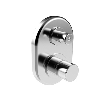 Внешняя часть встраиваемого смесителя для ванны Stella Bamboo 3254mc P.v. с авт.переключателем, хром BT 01405 CR00