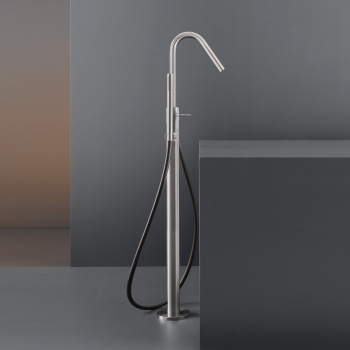 Смеситель для ванны CЕА Design Gradi GRA 14 BK S сталь