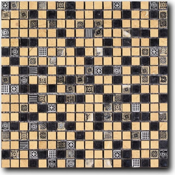Мозаика из натурального камня Art Natura 15x15 Equilibrio 008A Plus 300x300