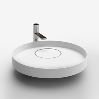 Накладная раковина Falper Eccentrico 560х560х140 CRISTALPLANT, WN10560000000