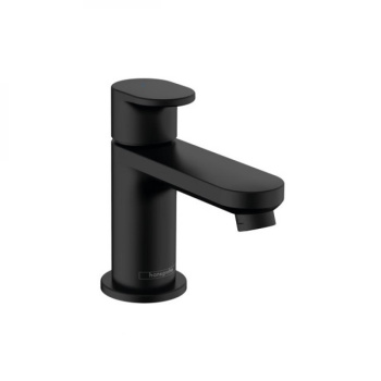 Кран для холодной воды hansgrohe Vernis Blend 70 71583670 без сливного набора, матовый черный