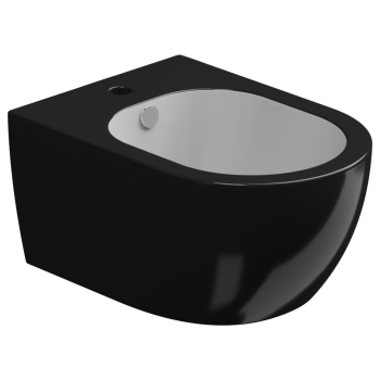 Биде подвесное биколор GSG Ceramic Design Like LKBISOBI000/002 White/Black Shiny