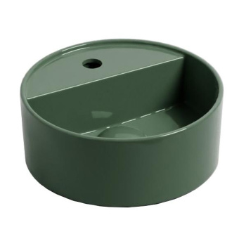 Раковина накладная Cielo Les Petites LPLATSF AL 28 см зеленый