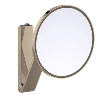 Зеркало косметическое Keuco iLook_move 21 17612059004 с подсветкой, никель шлифованный