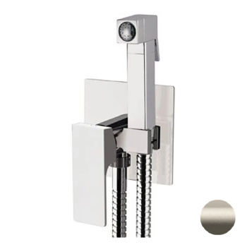 Смеситель с гигиеническим душем Remer Absolute сталь AU65XV