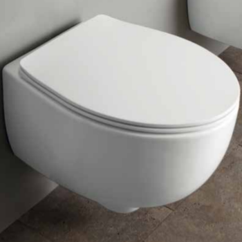 Унитаз подвесной безободковый Simas Bormio BR18bi белый