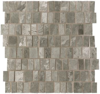 Керамическая плитка Fap Sheer Camou Grey Bar Mosaico 30.5x30.5 см fPDI