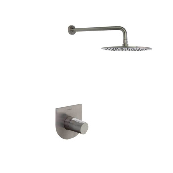 Смеситель для душа Ramonsoler Tzar встраиваемый с тропическим душем к3418012nc никель K3418012NC