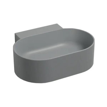 Раковина подвесная Cielo Mare MRLS50SF BR 50 см серый