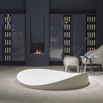 Ванна из искусственного камня Antonio Lupi Biblio 172x168 DUNE2