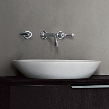 Раковина Agape Spoon 60х45х16, без отв., овальная, белый ACER0700IZ *0